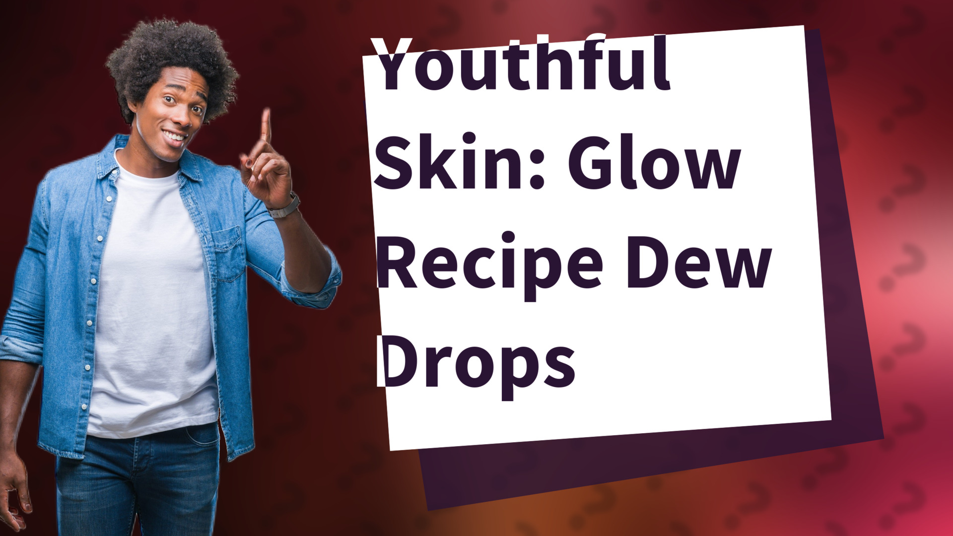 Youthful Skin: Glow Recipe Dew Drops