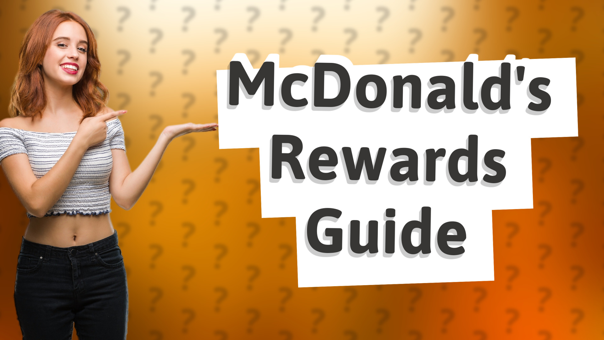 McDonald's Rewards Guide