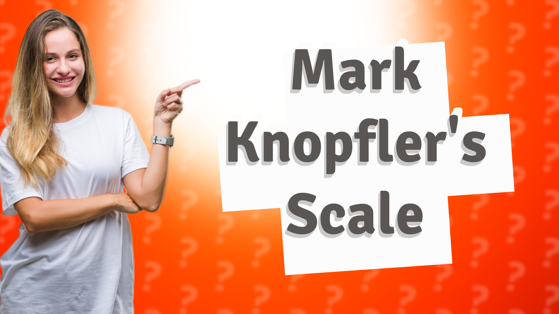 Mark Knopfler's Scale