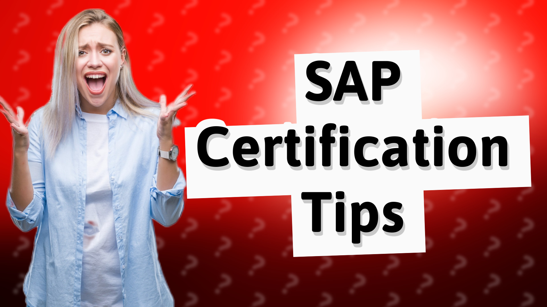 SAP Certification Tips
