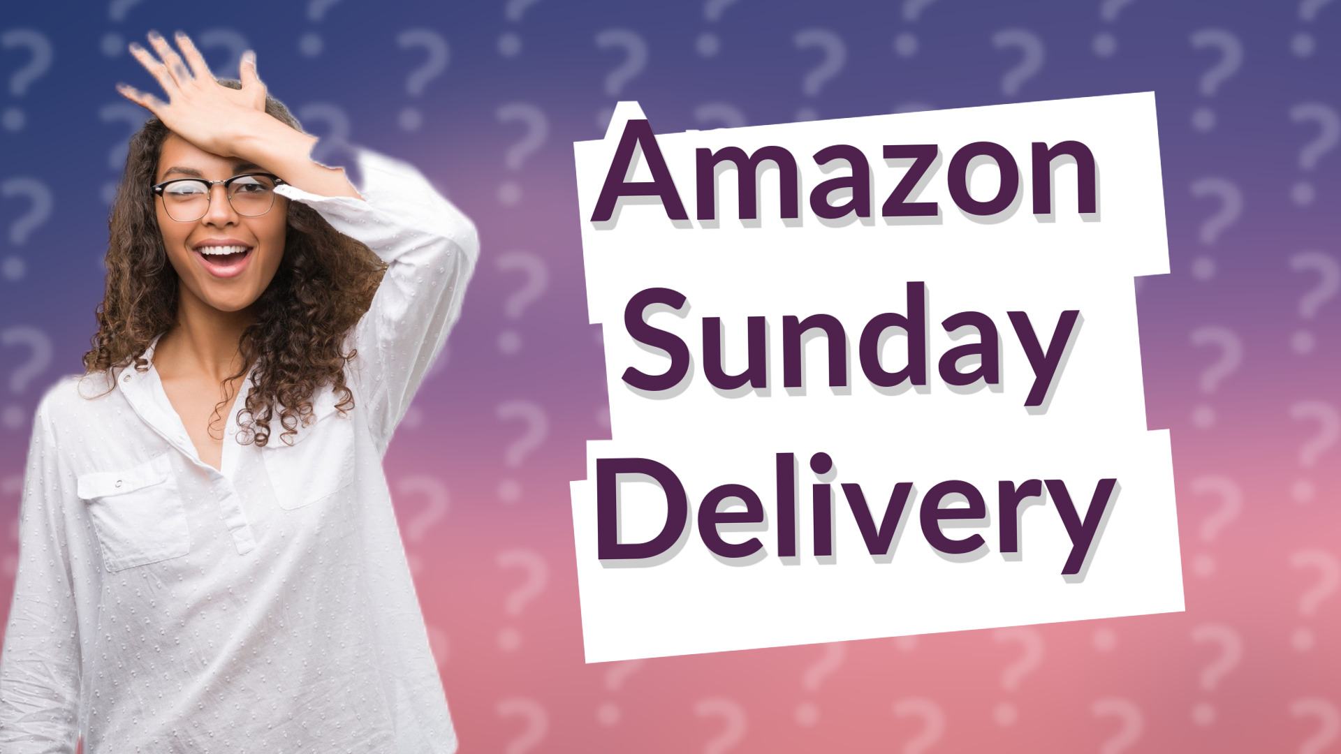 Amazon Sunday Delivery