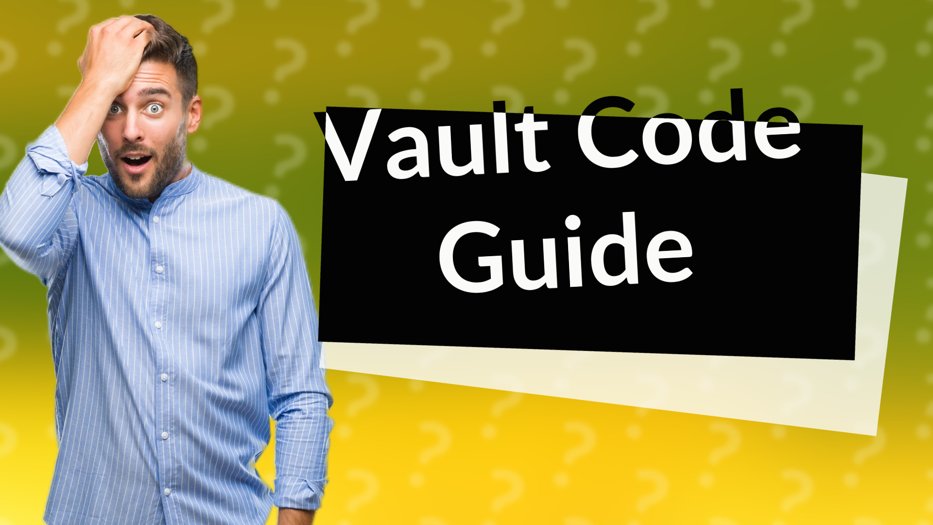 Vault Code Guide