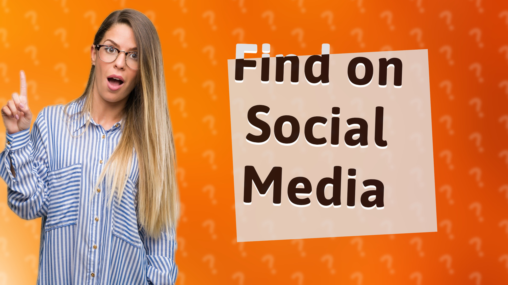 Find on Social Media