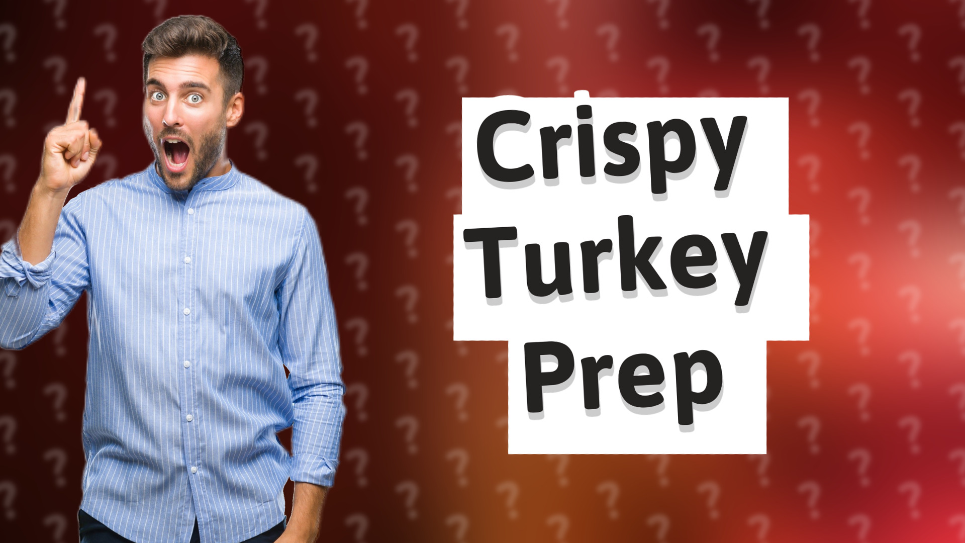 Crispy Turkey Prep