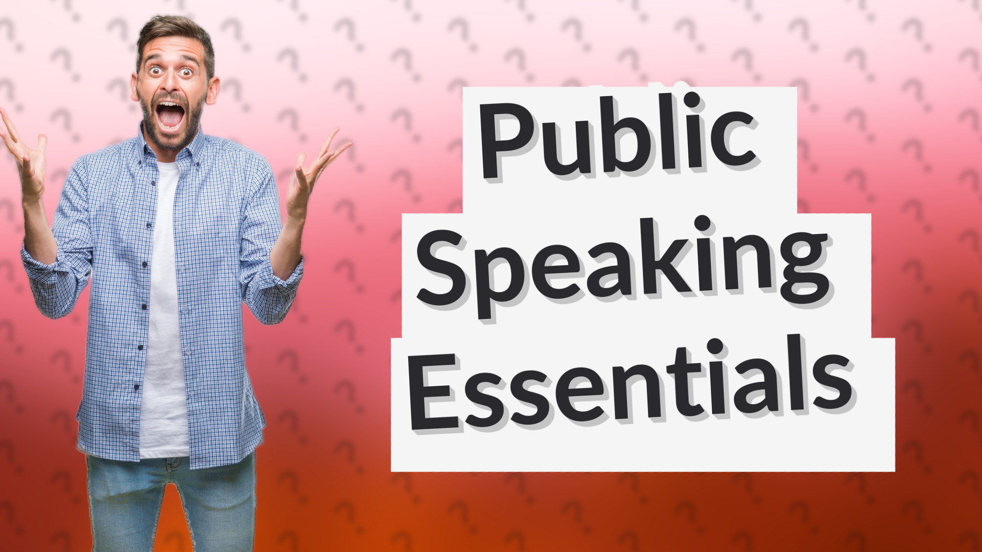Public Speaking Essentials