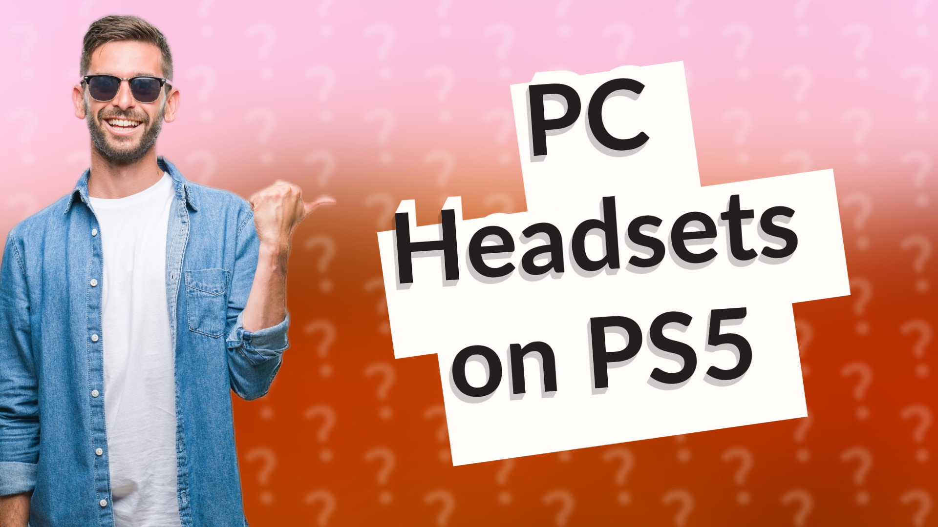 PC Headsets on PS5