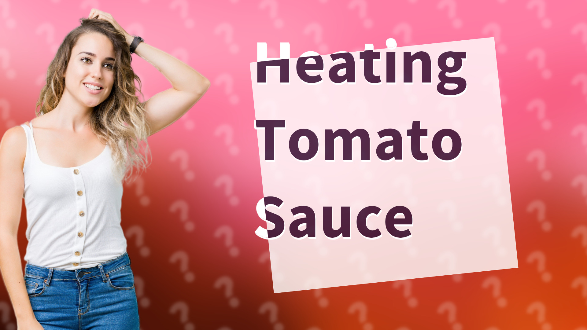 Heating Tomato Sauce