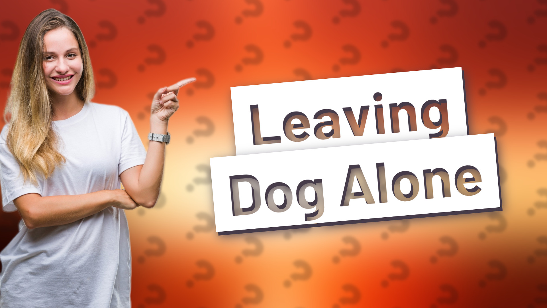Leaving Dog Alone