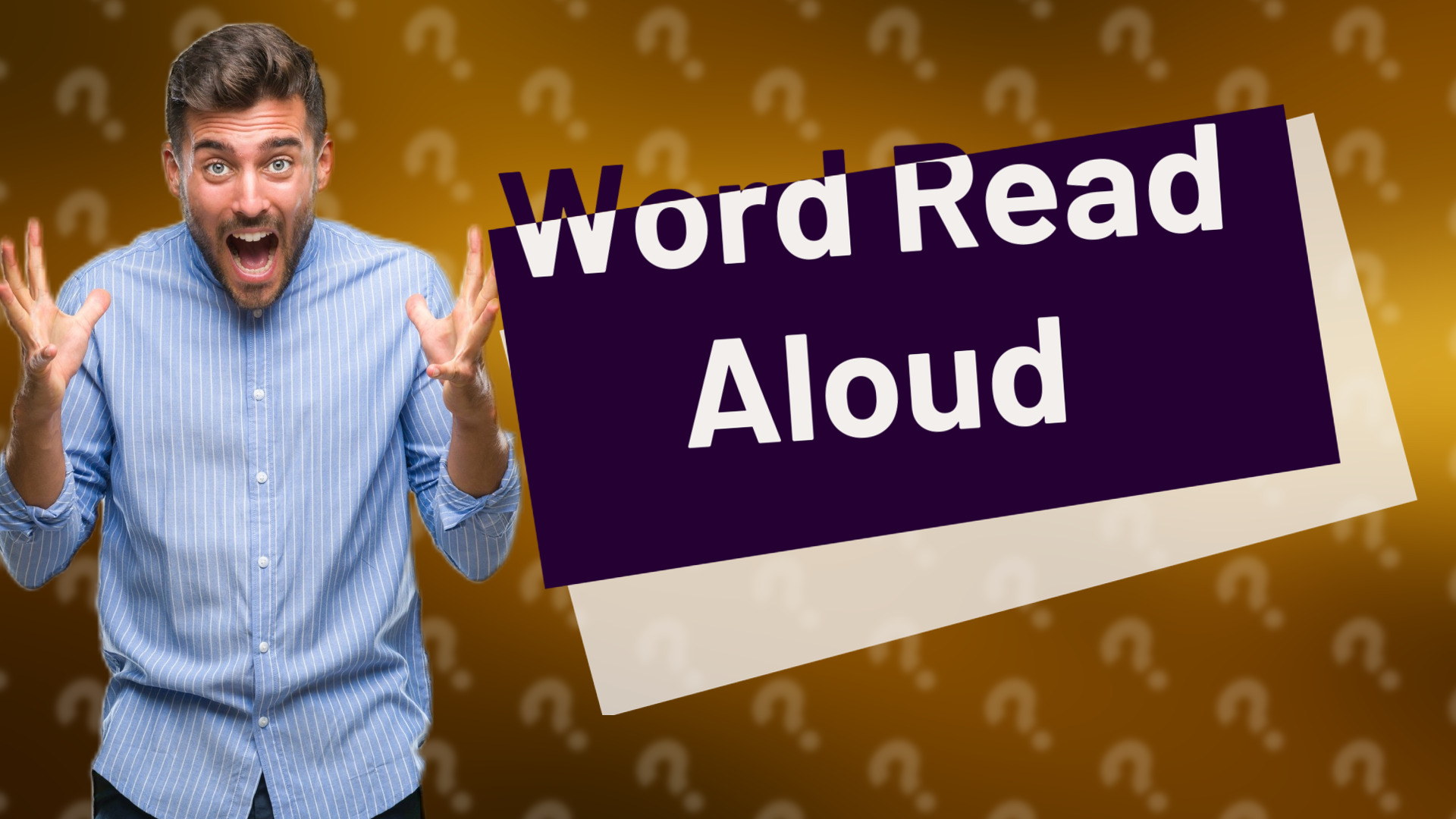 Word Read Aloud