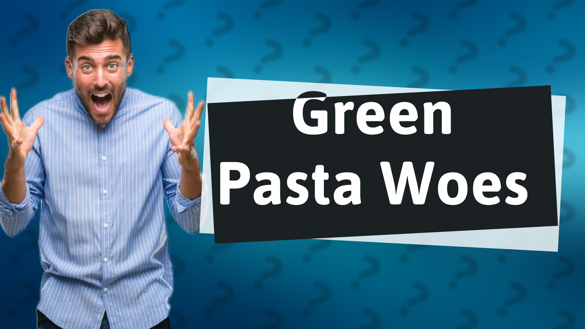Green Pasta Woes