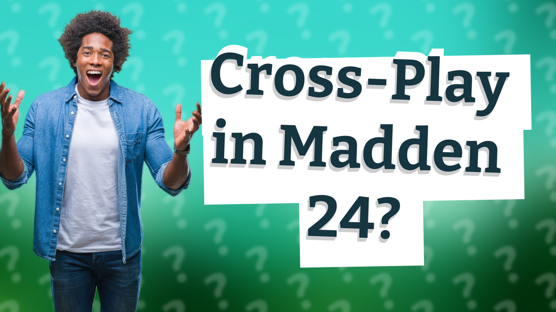 Cross-Play in Madden 24?
