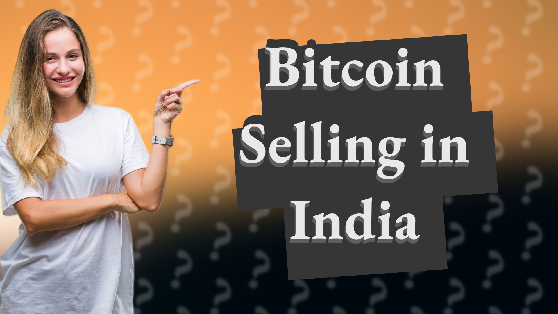 Bitcoin Selling in India