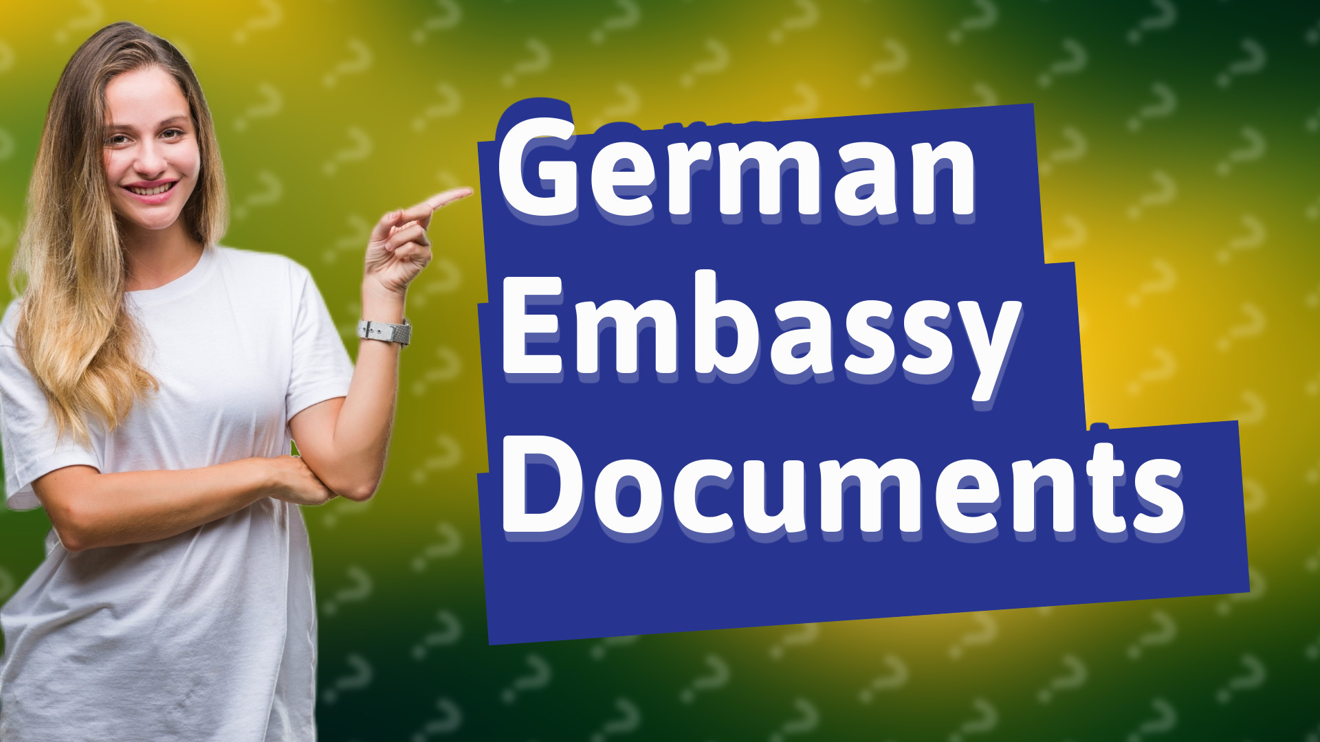 German Embassy Documents