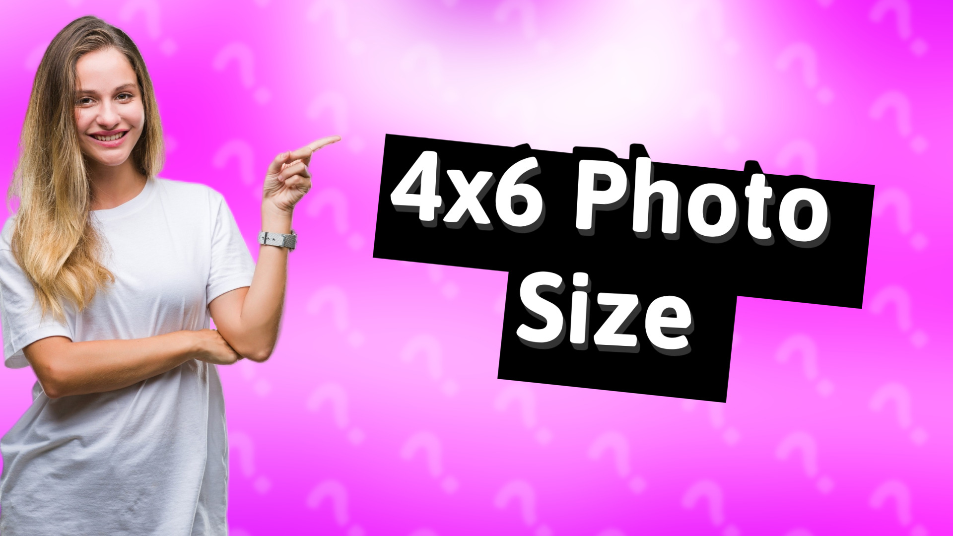 4x6 Photo Size