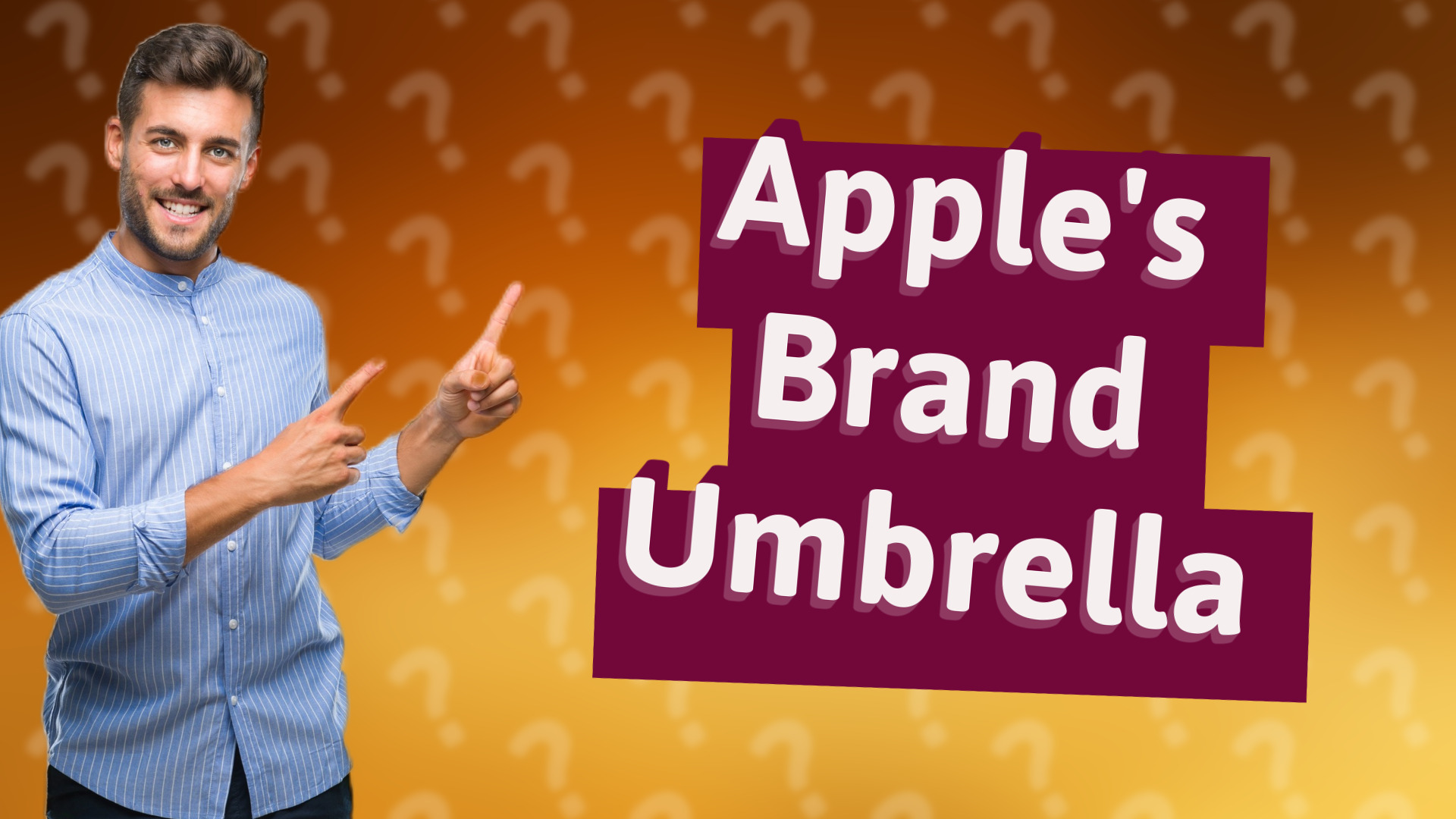 Apple's Brand Umbrella