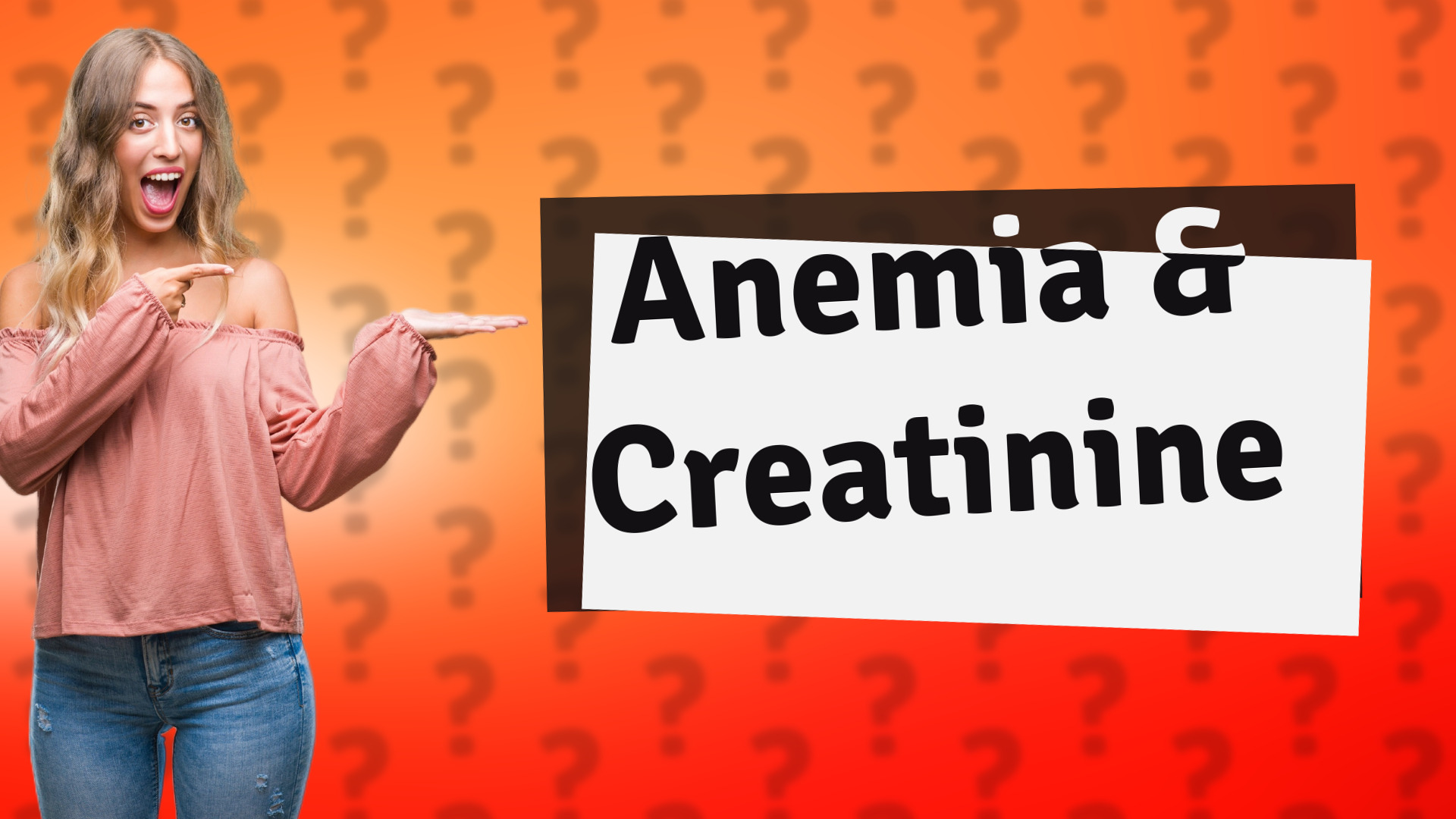 Anemia & Creatinine