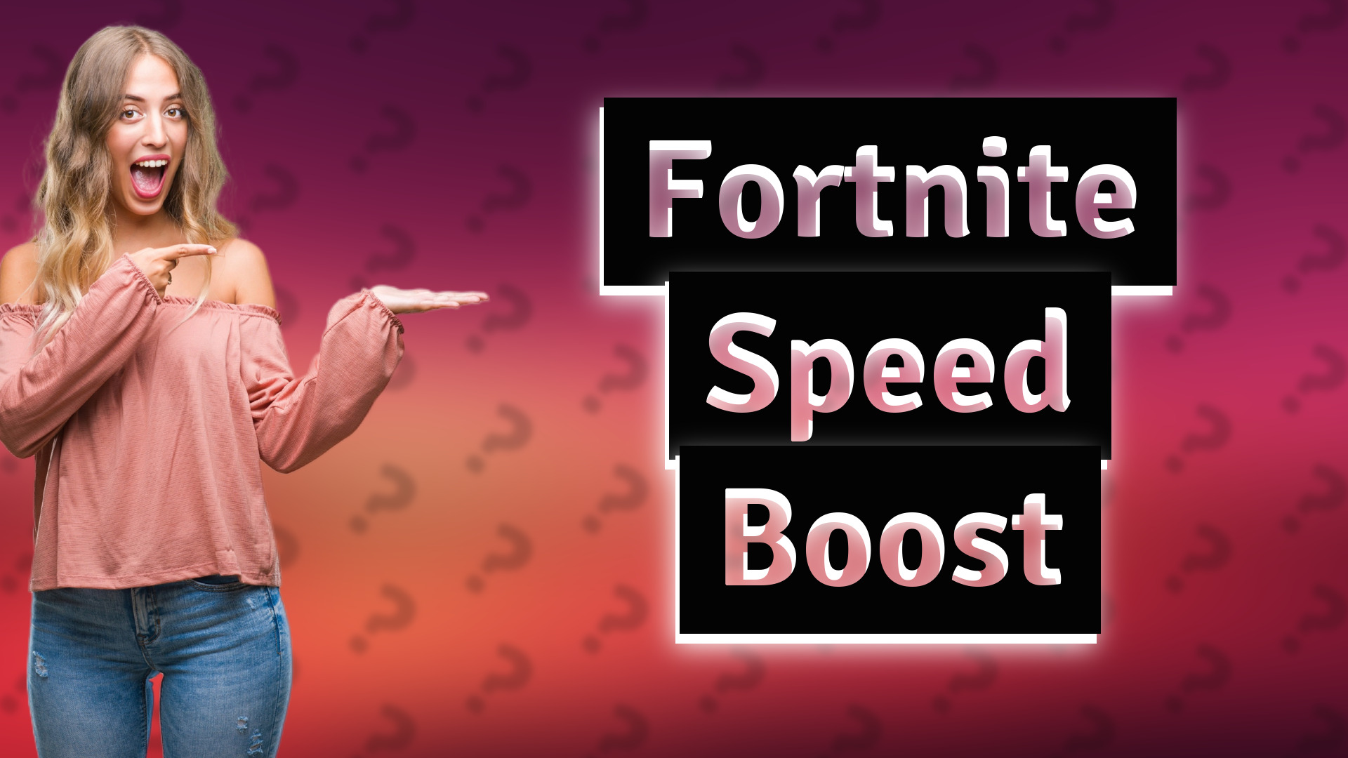 Fortnite Speed Boost