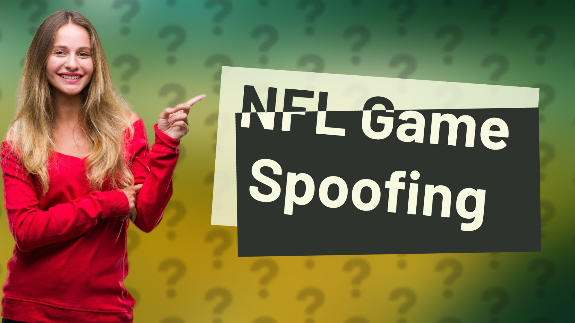 NFL Game Spoofing