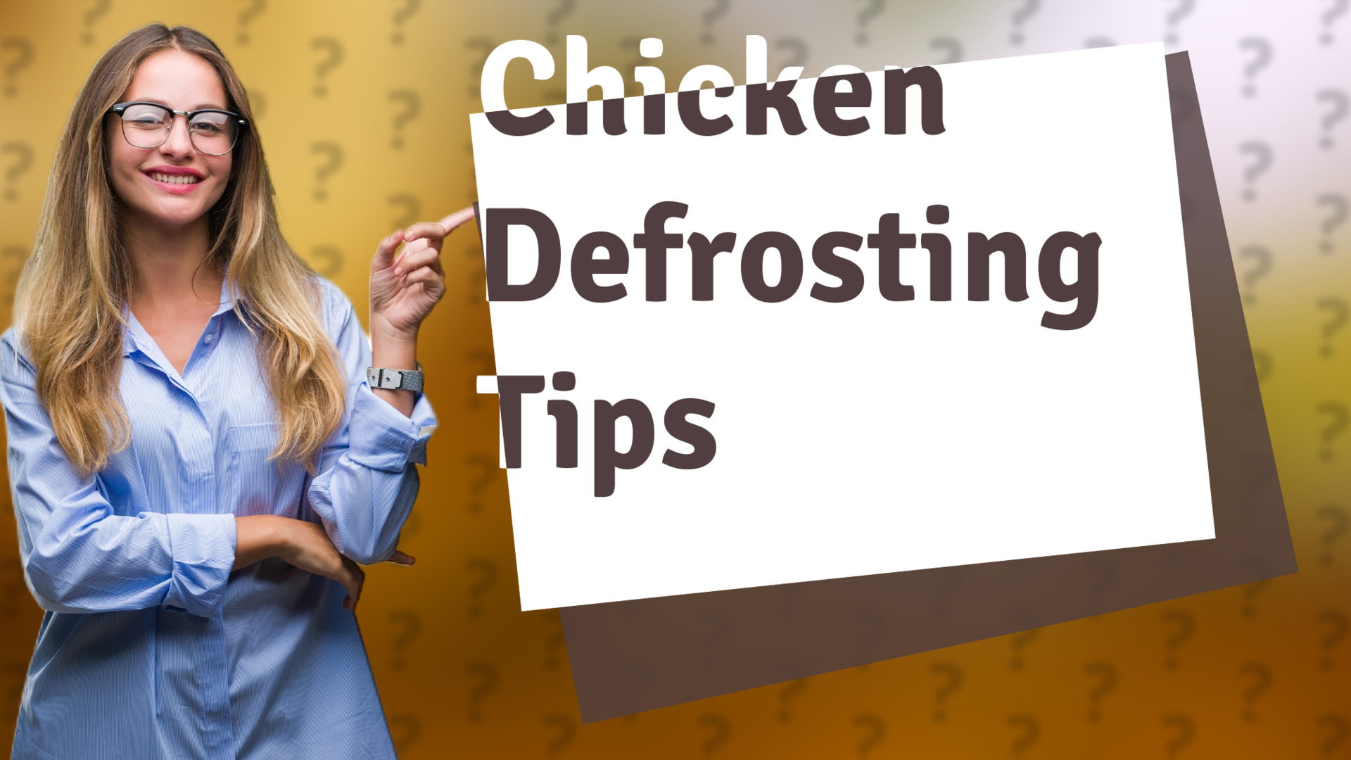 Chicken Defrosting Tips
