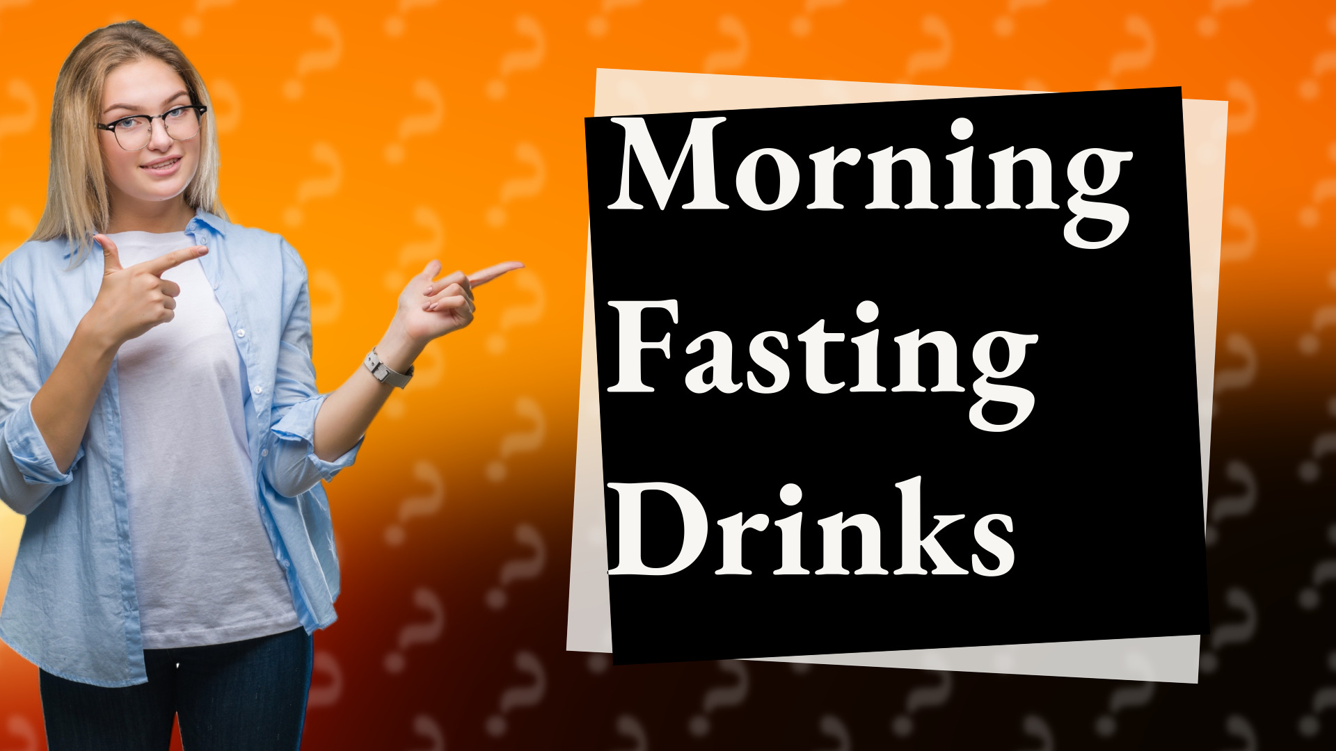 Morning Fasting Drinks