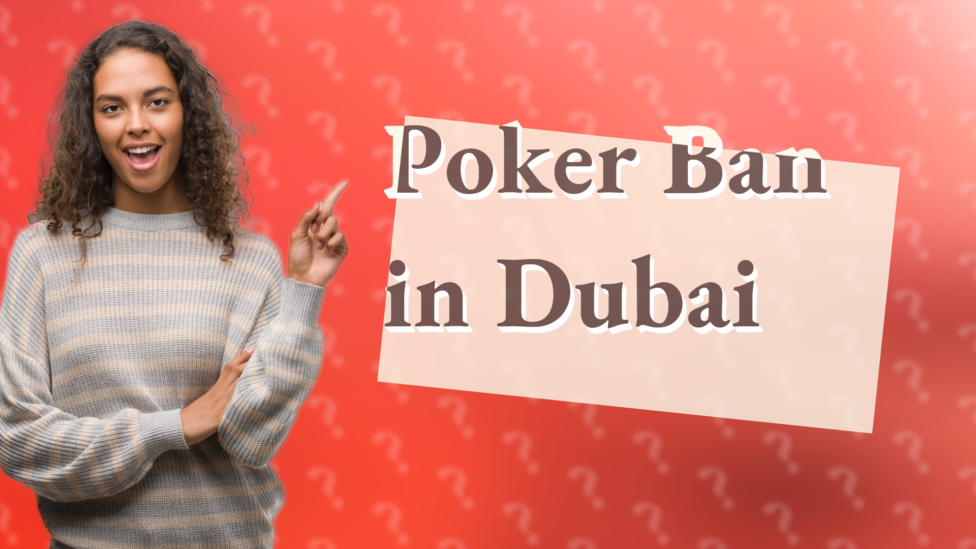 Poker Ban in Dubai