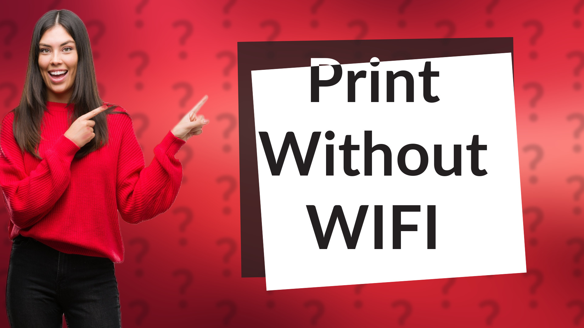 Print Without WIFI