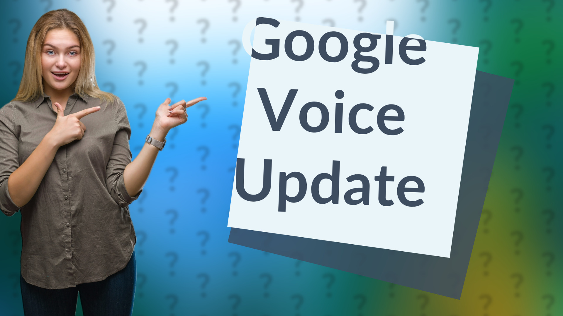 Google Voice Update