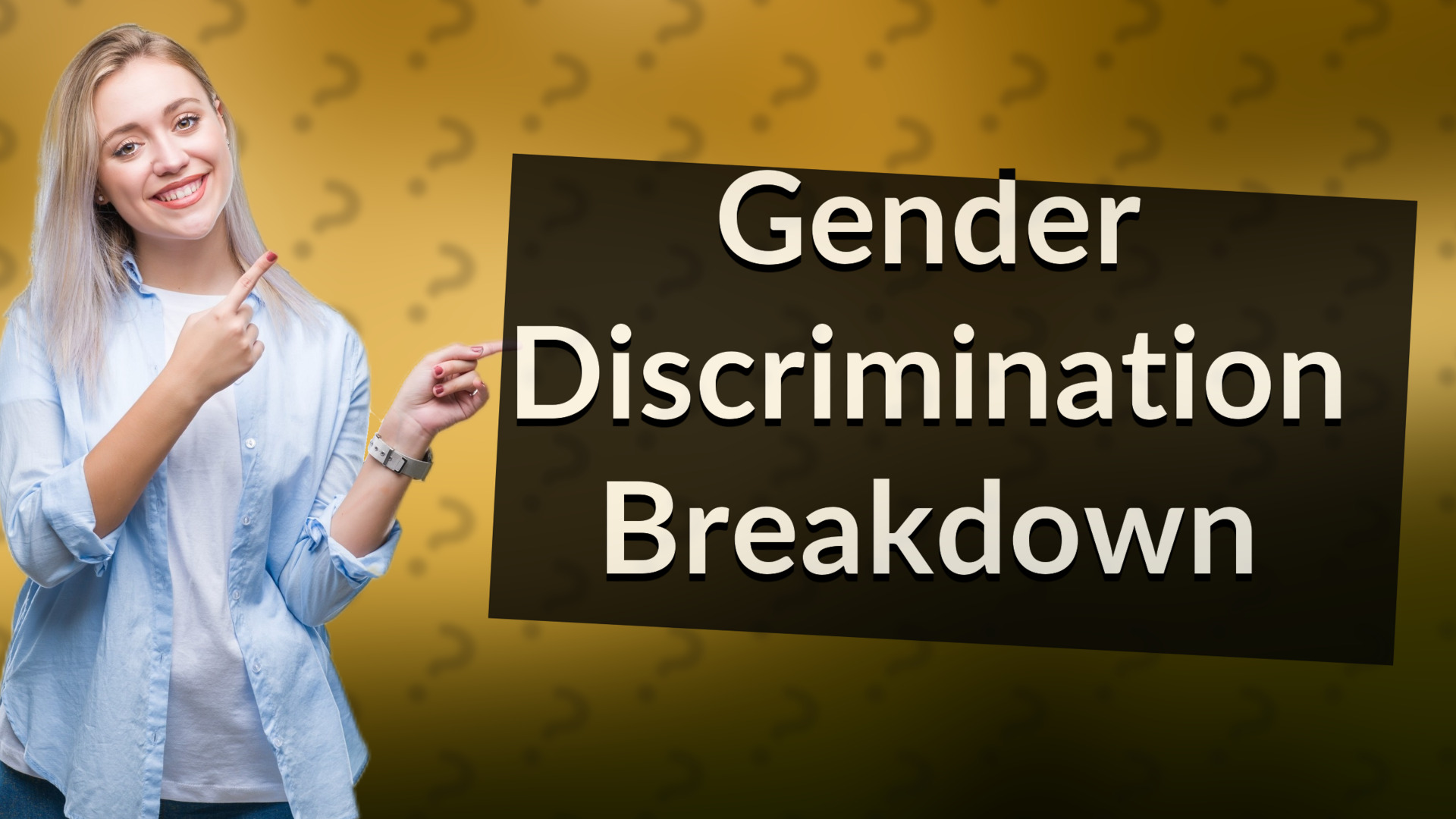 Gender Discrimination Breakdown