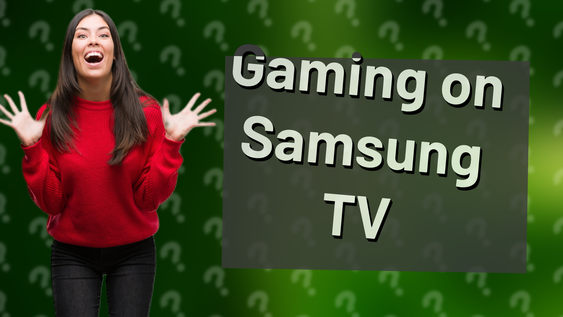 Gaming on Samsung TV