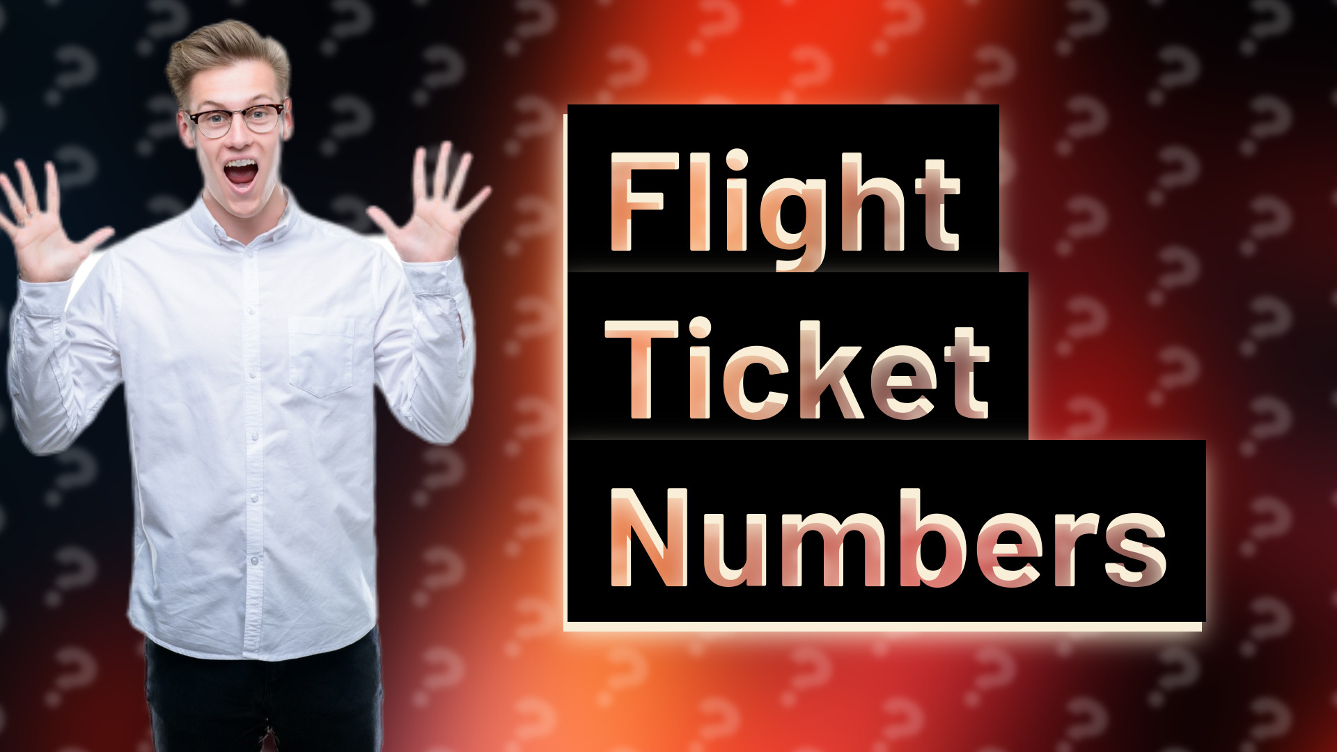 Flight Ticket Numbers