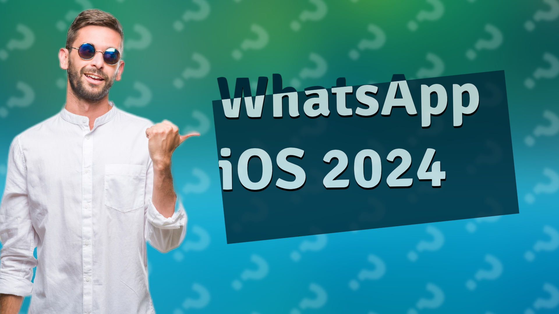 WhatsApp iOS 2024