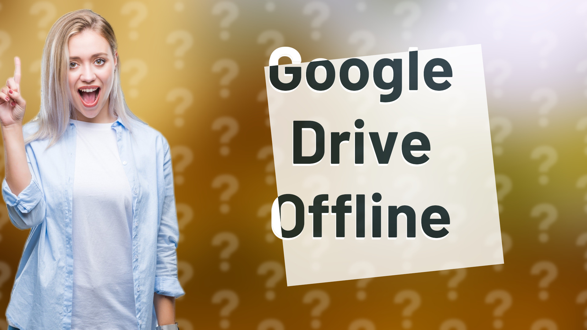 Google Drive Offline