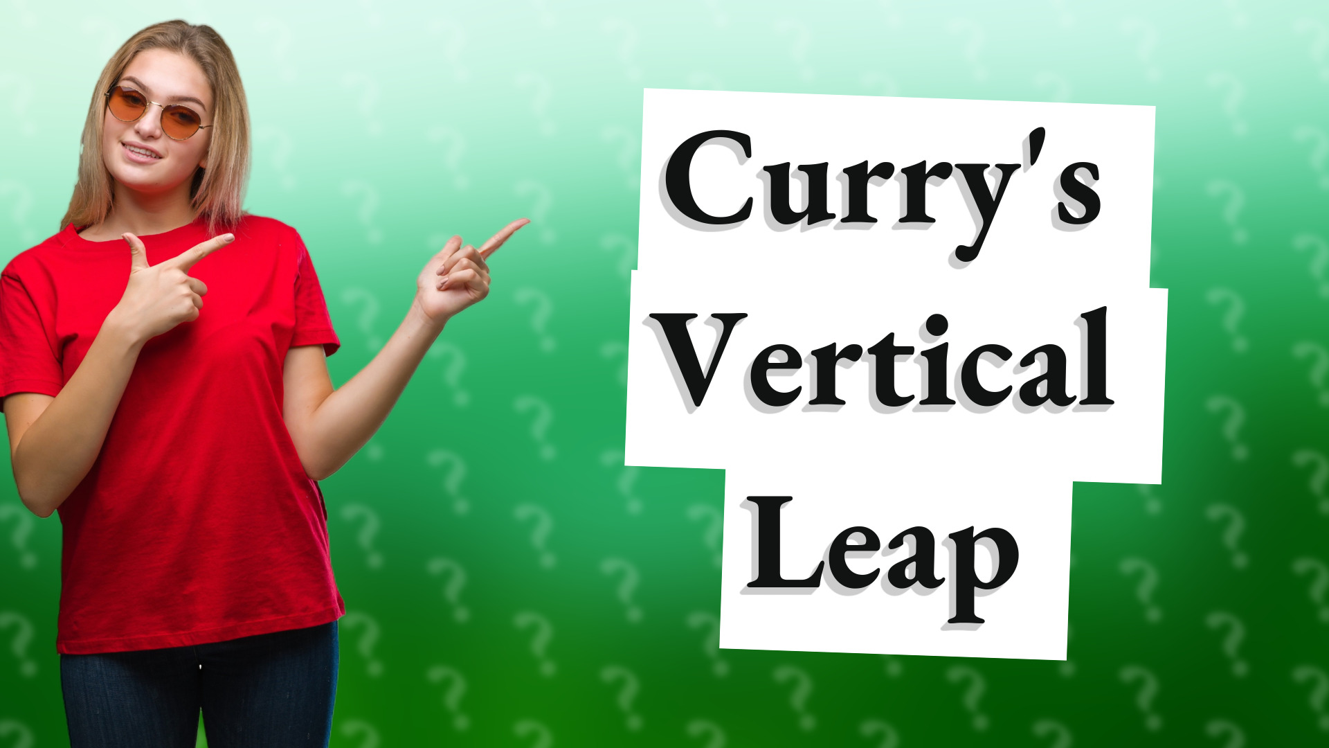 Curry's Vertical Leap