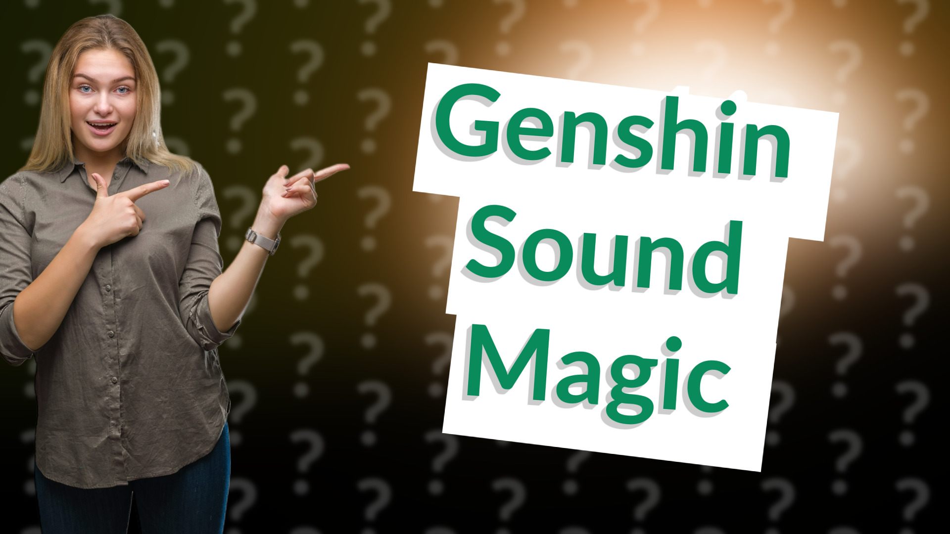 Genshin Sound Magic