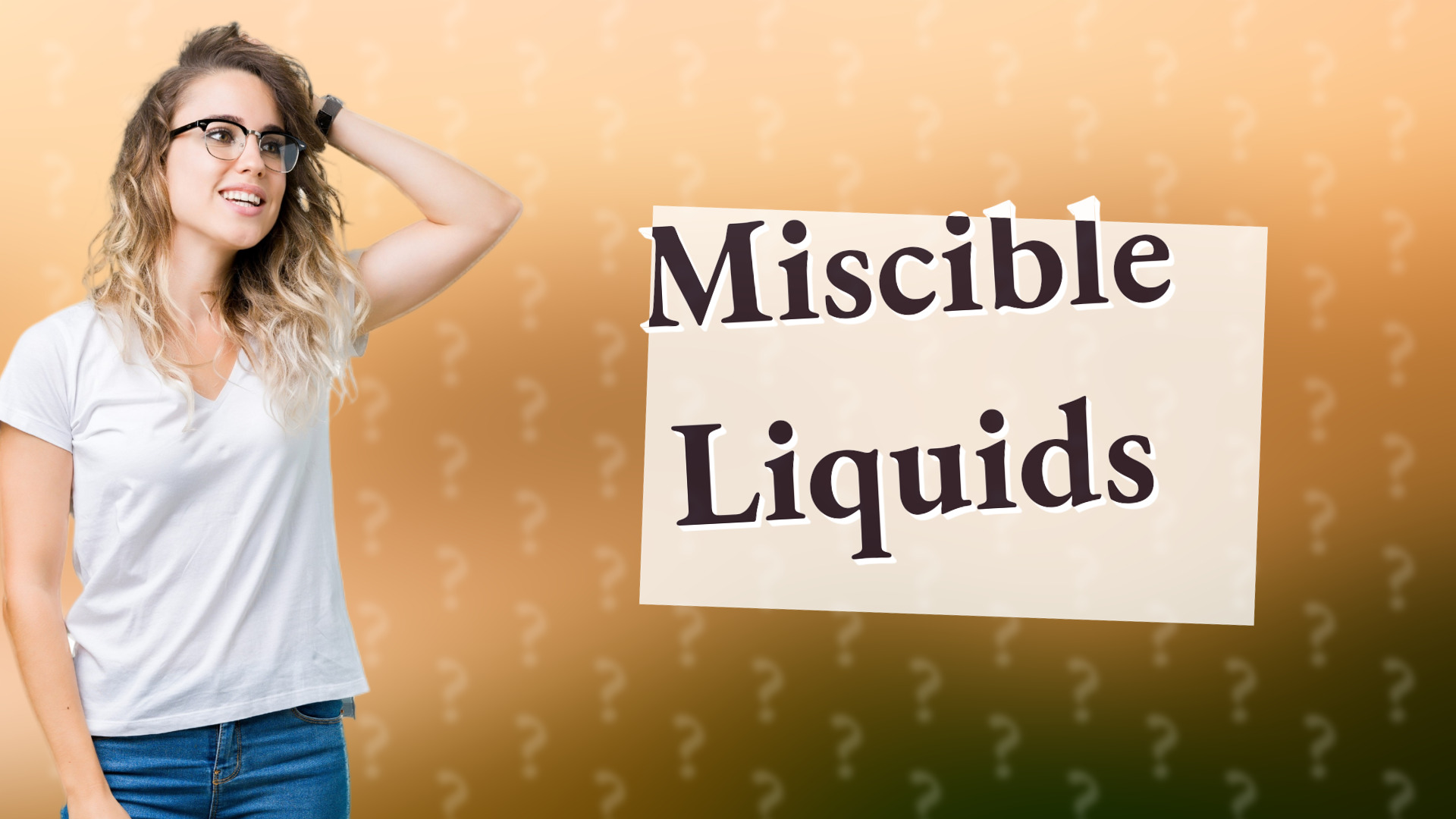 Miscible Liquids