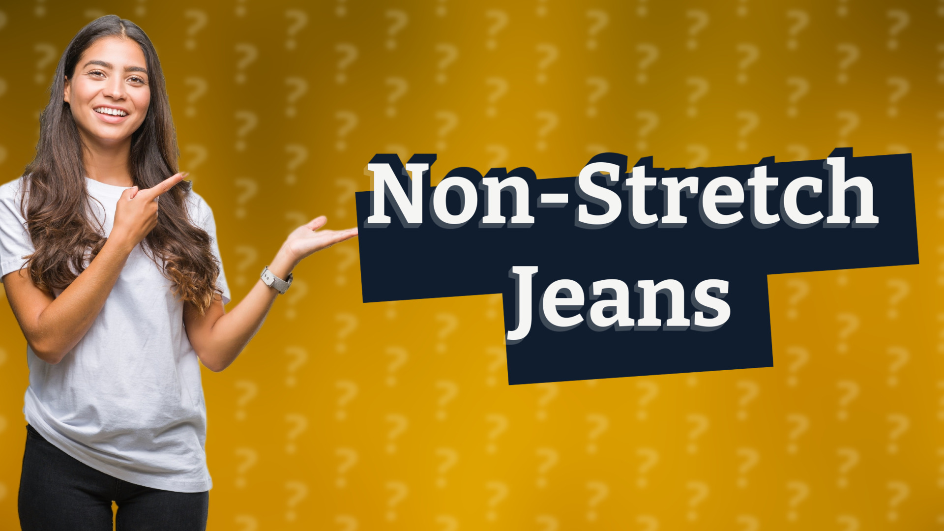 Non-Stretch Jeans