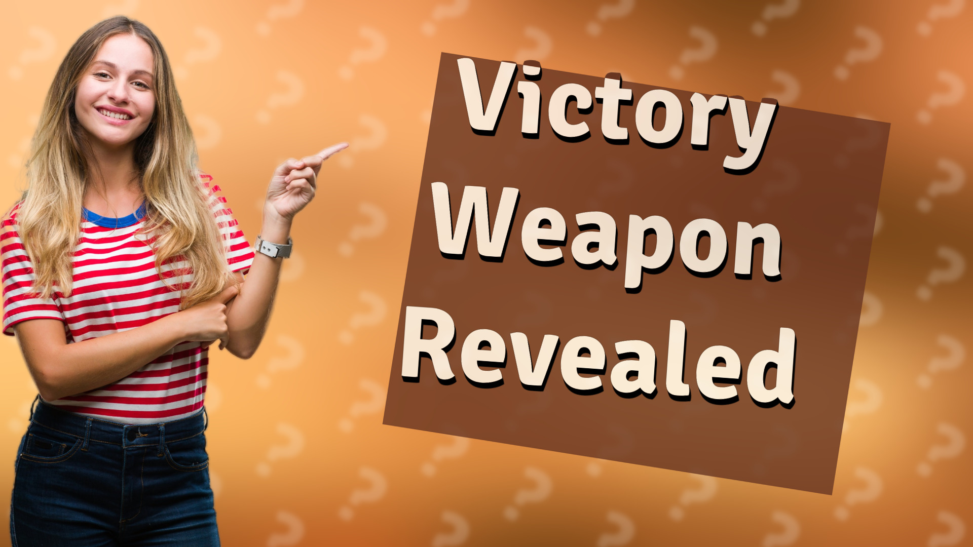 Victory Weapon Revealed