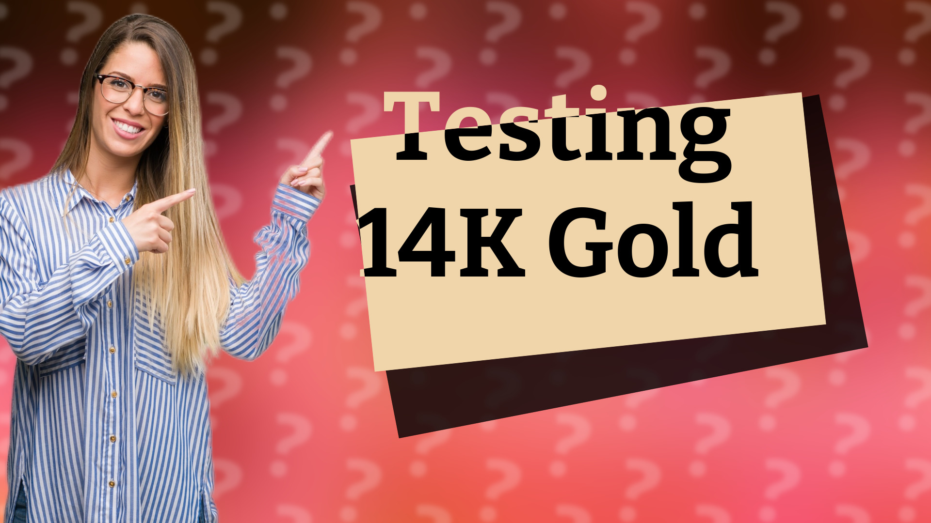 Testing 14K Gold