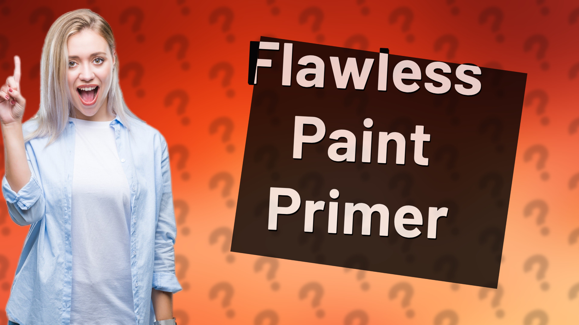 Flawless Paint Primer