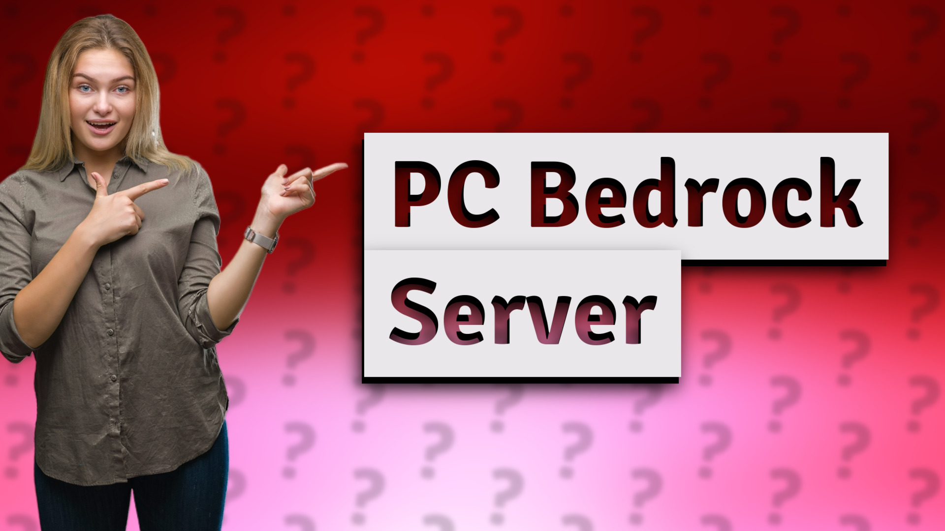 PC Bedrock Server