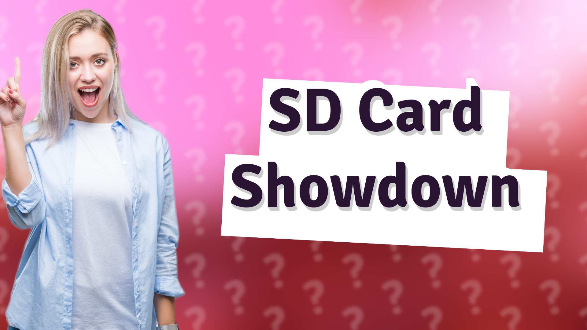 SD Card Showdown