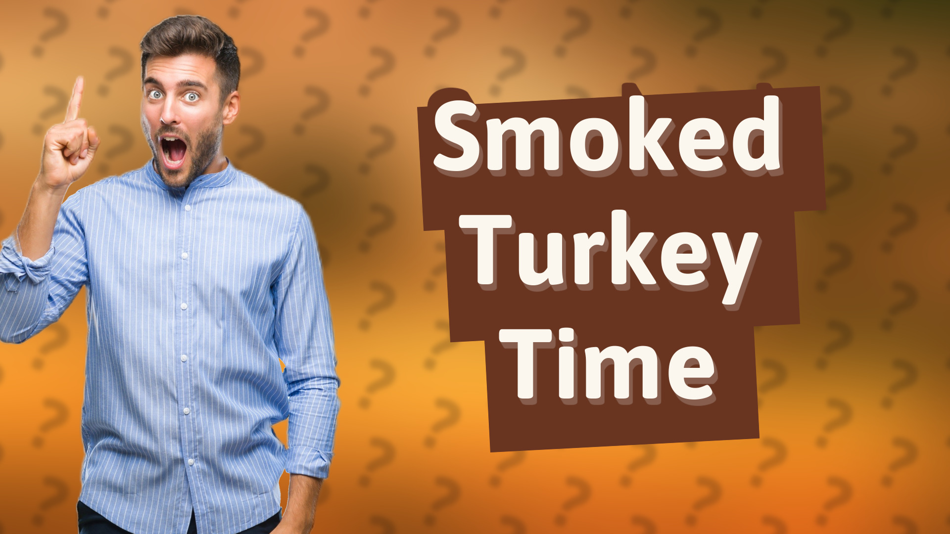 Smoked Turkey Time