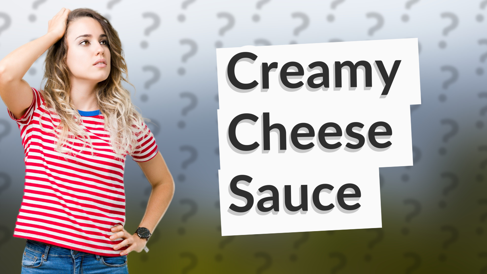 Creamy Cheese Sauce
