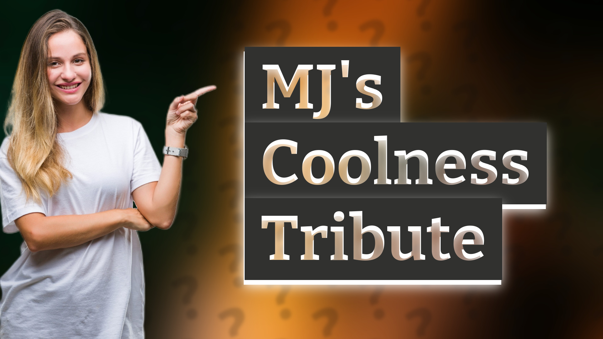 MJ's Coolness Tribute