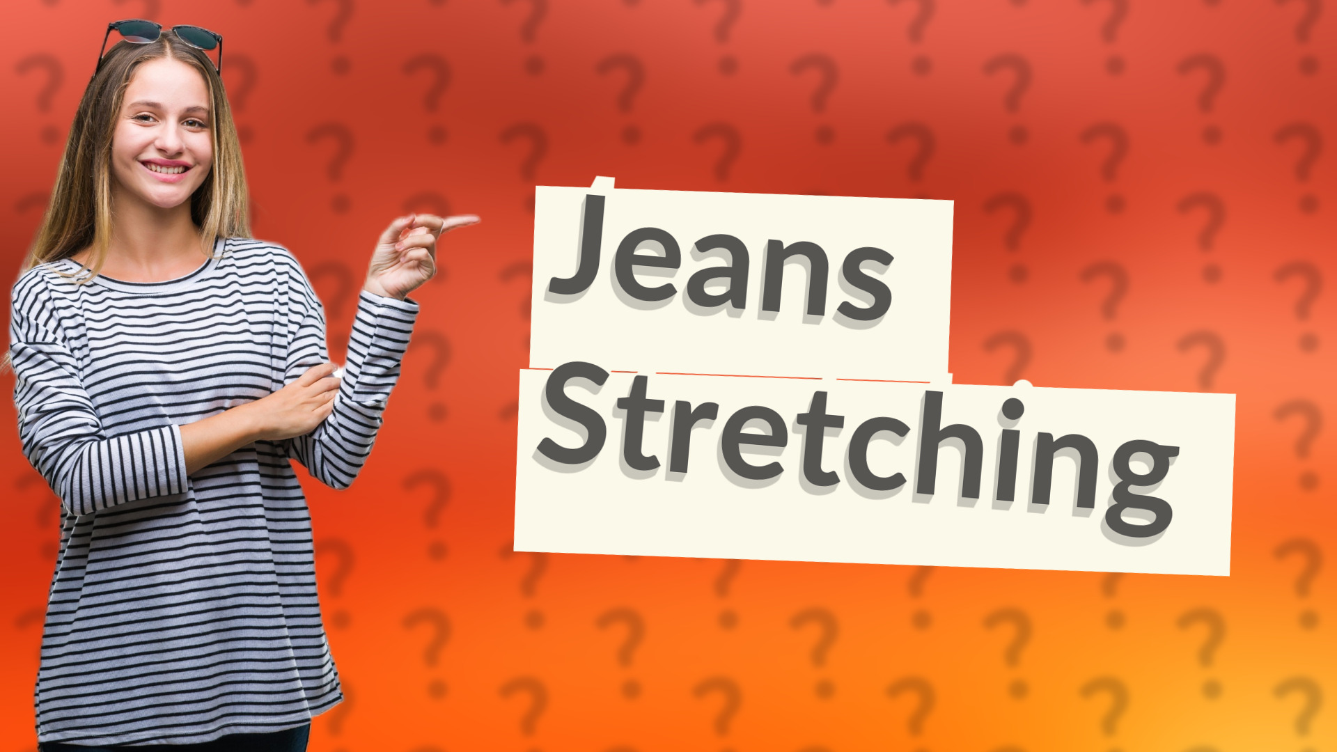 Jeans Stretching