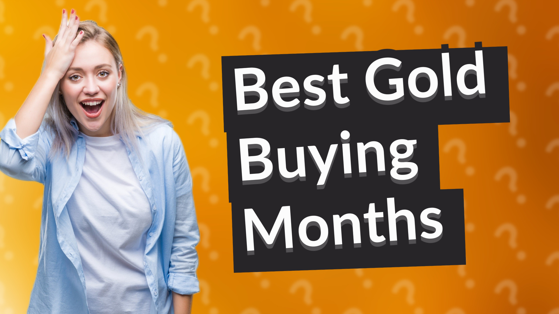 Best Gold Buying Months