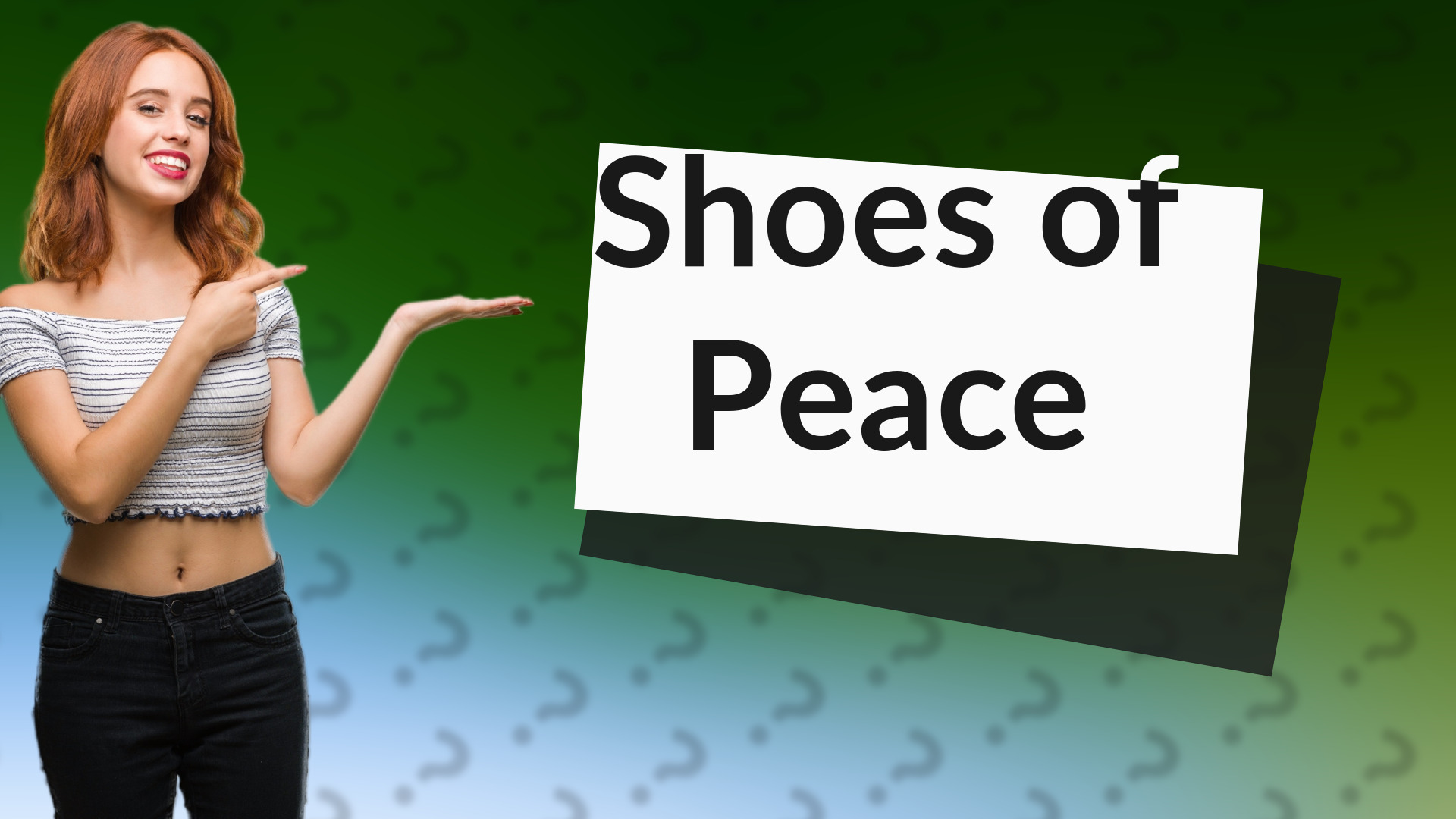 Shoes of Peace