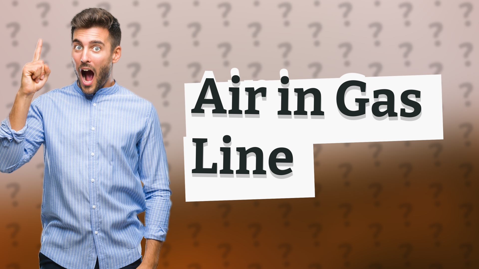 Air in Gas Line