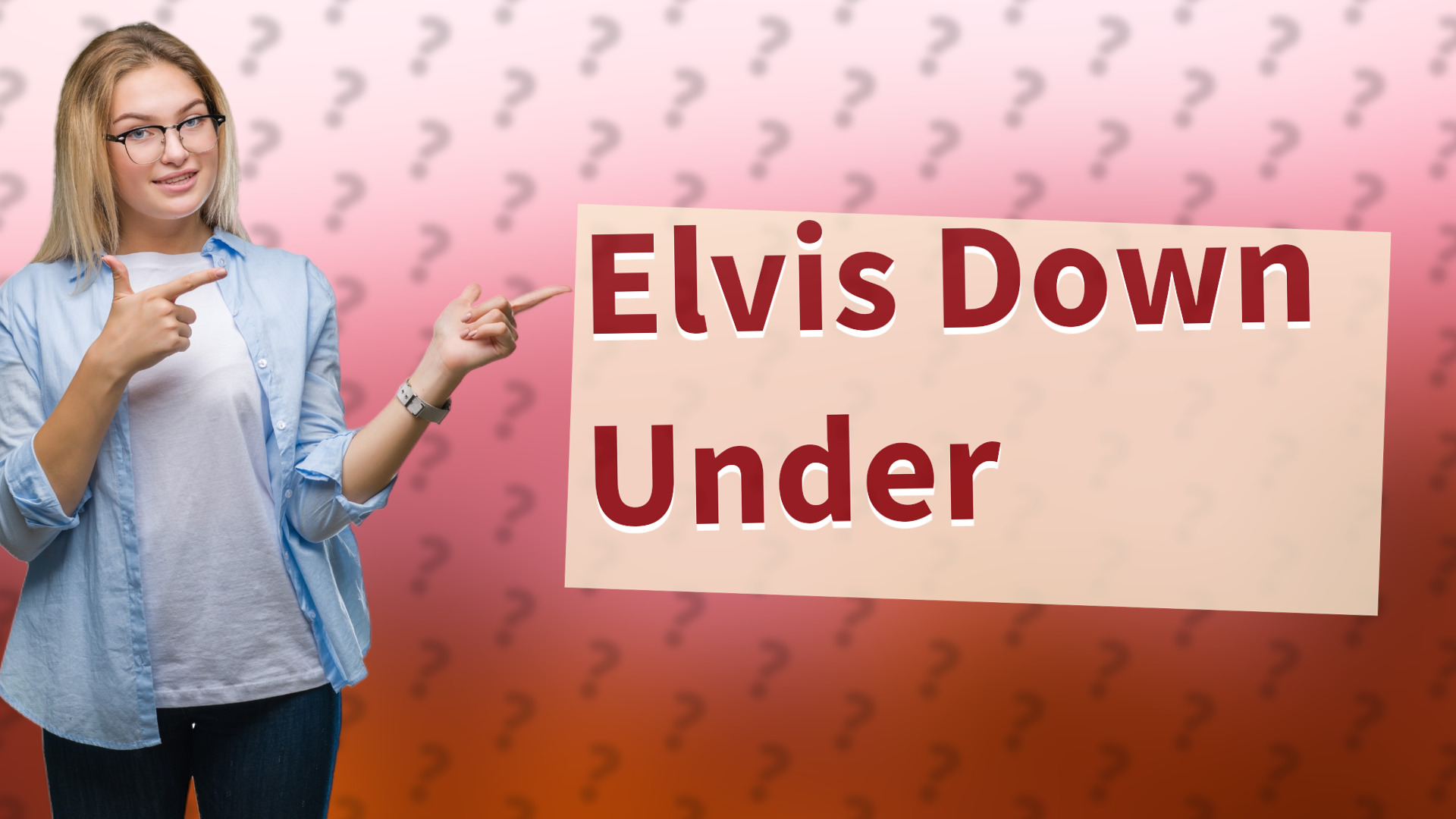 Elvis Down Under