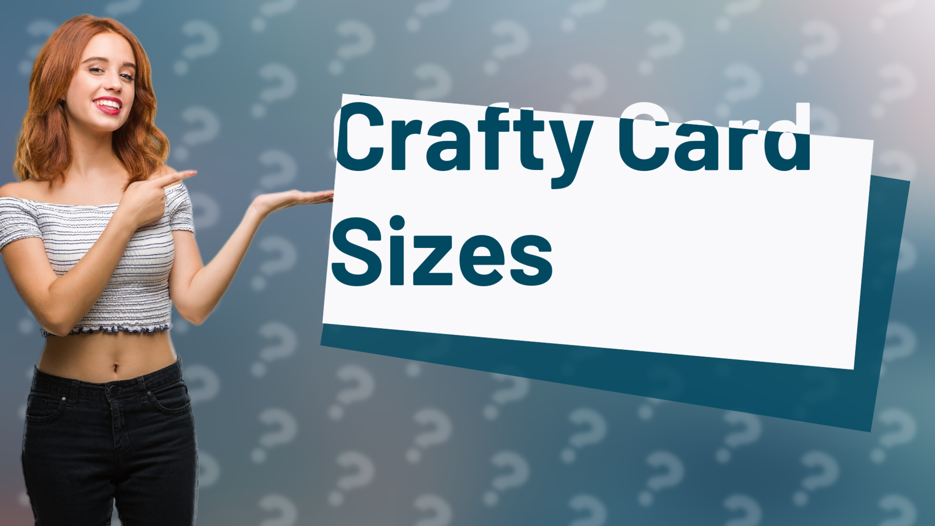 Crafty Card Sizes